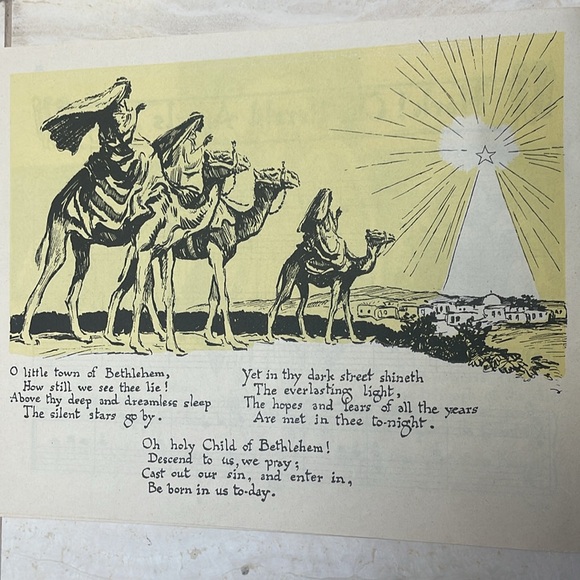 VNTG (1945) Christmas Piano Music Book for Piano: Decor and/or Use (final price) - Picture 12 of 16